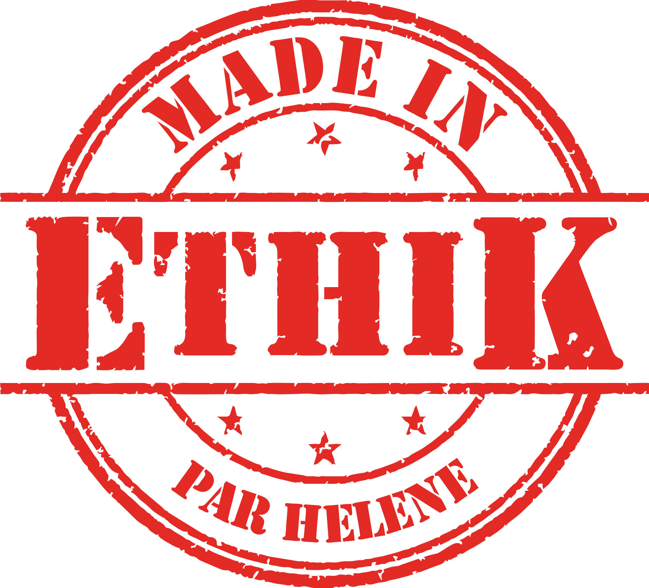 Logo made in ethik by hélène